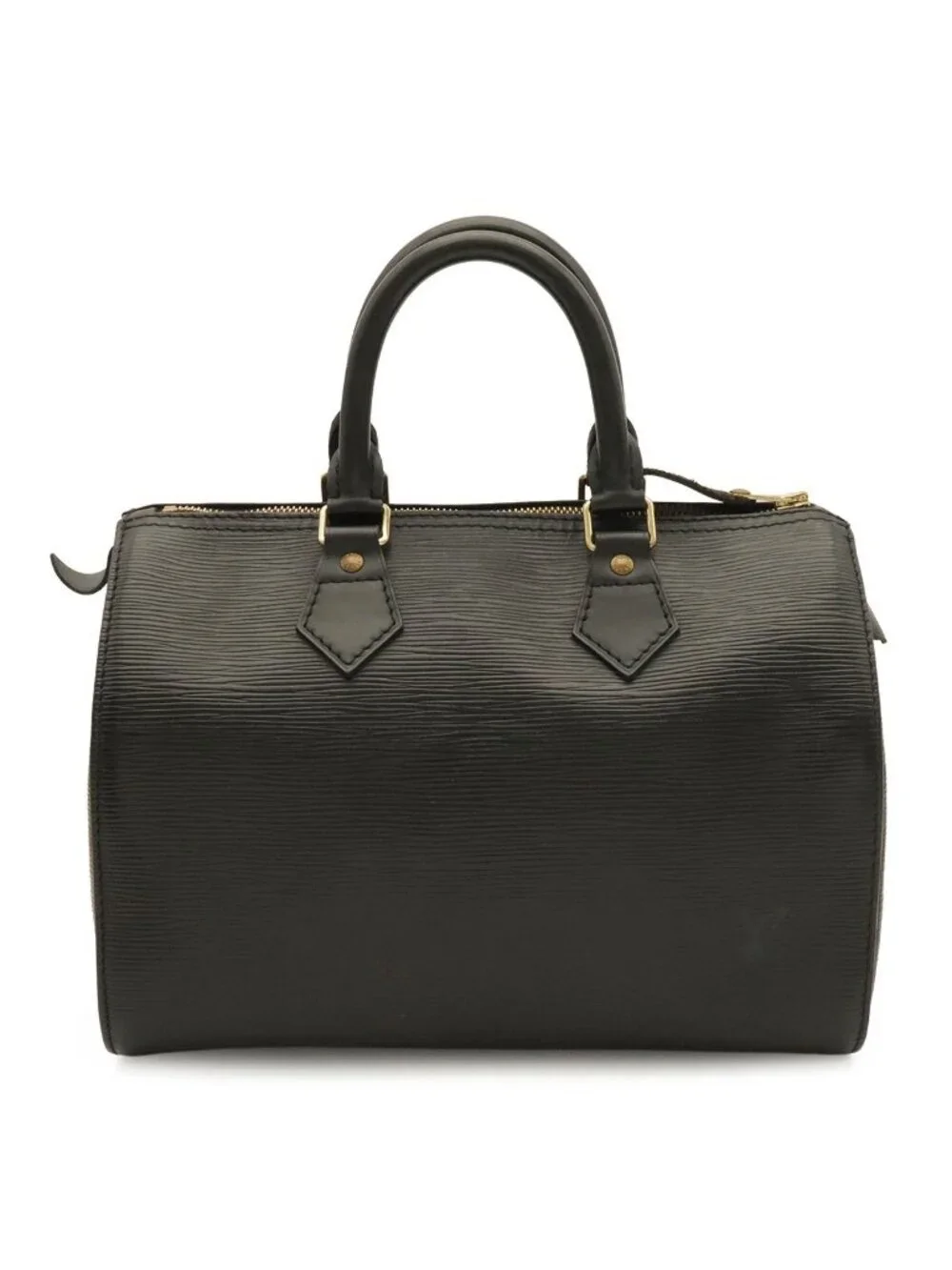 Louis Vuitton Epi Speedy 25 Mini Boston Bag Noir Black Gold